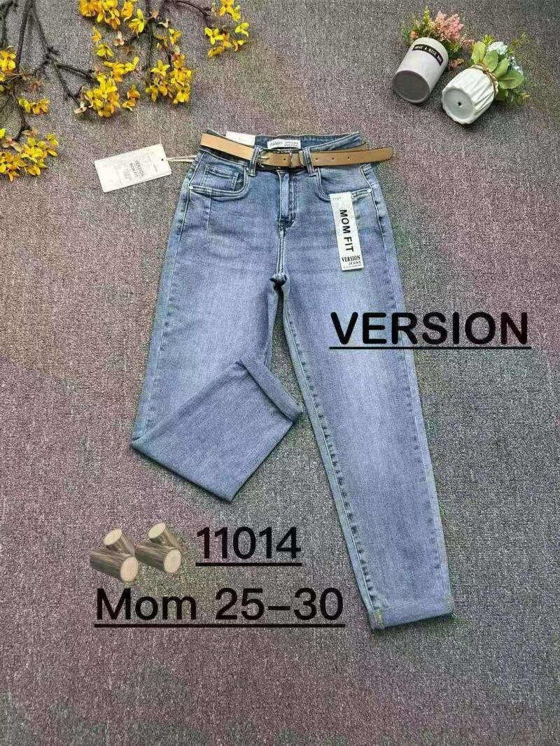 Spodnie damskie jeansy Roz 25-30, 1 Kolor Paczka 10 szt